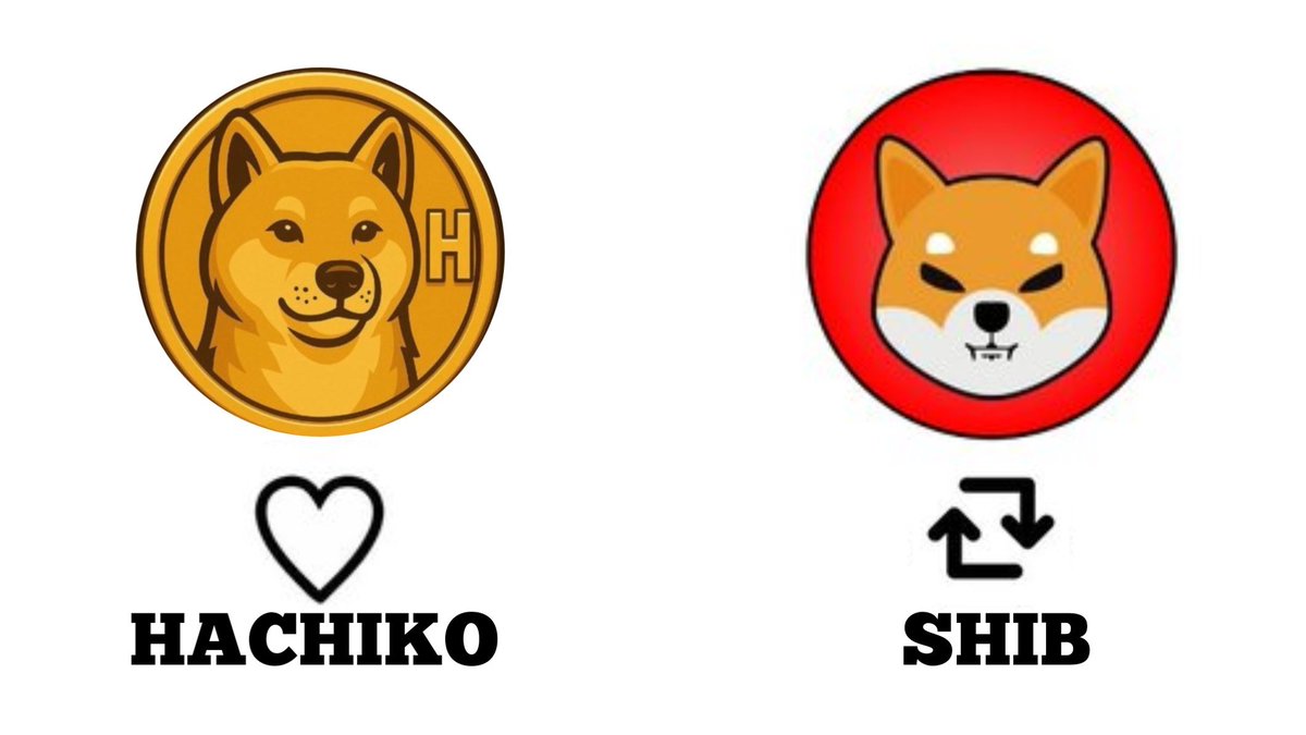 🚨 Which memecoin are you MOST Bullish on?

$HACHIKO ❤️ or $SHIB 🔁