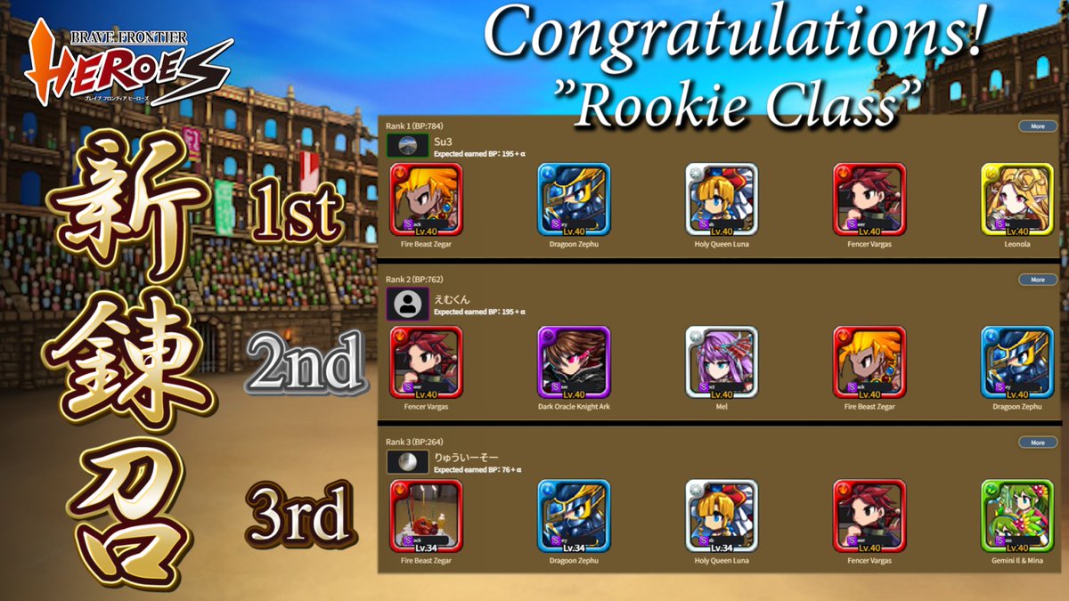 公式】ブレヒロ(ブレイブ フロンティア ヒーローズ) (@bfheroes_pr) on X