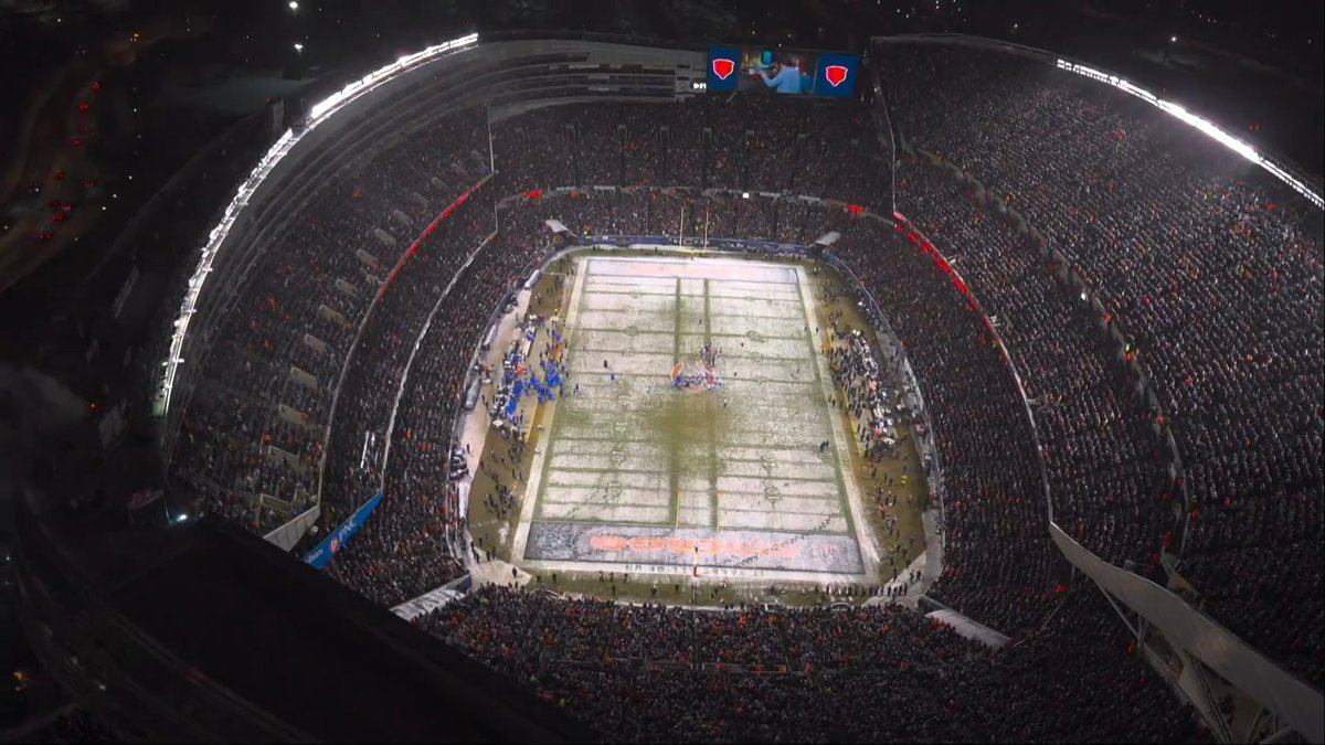 NFL's tweet image. football scenes