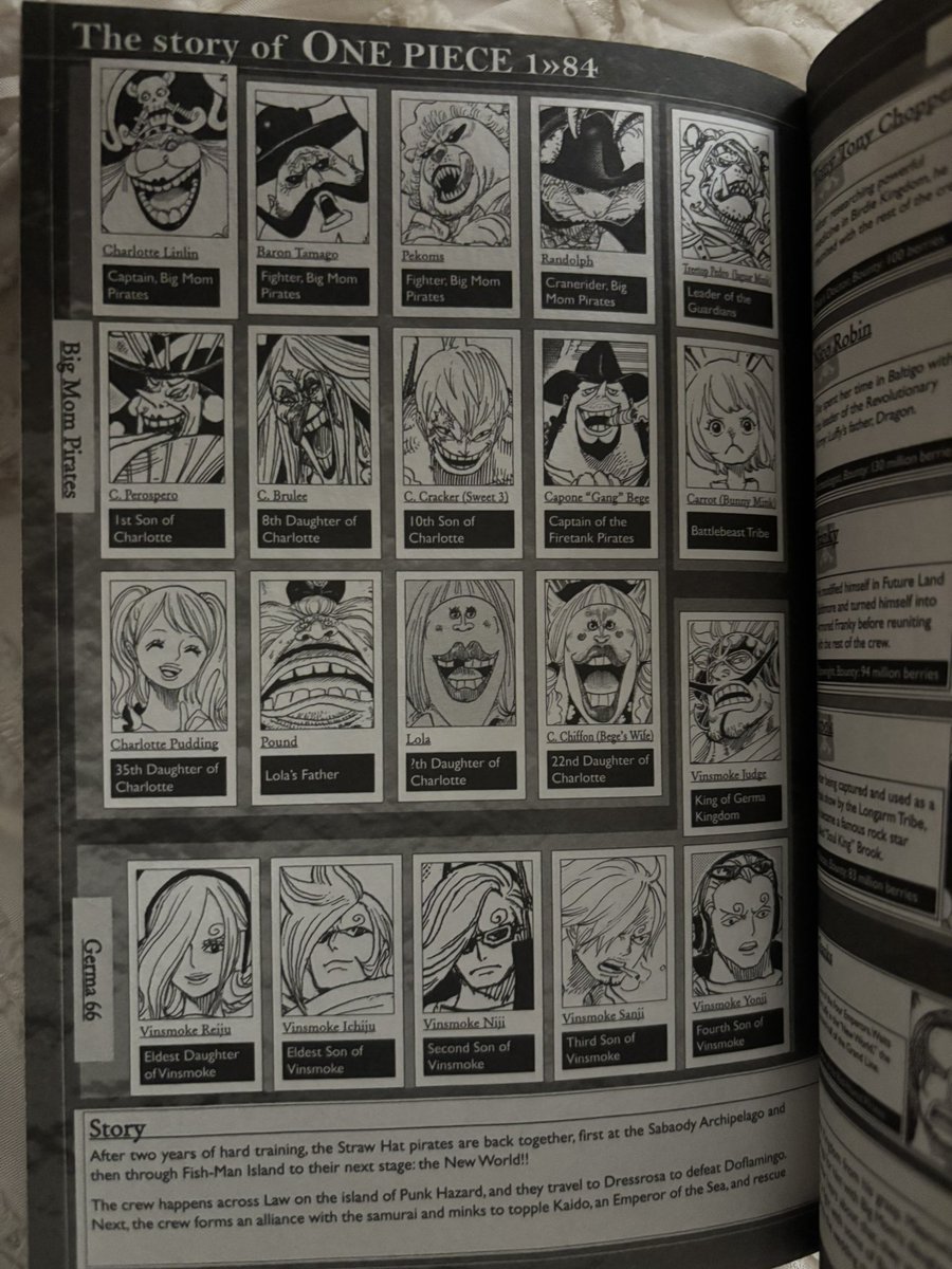 nefariousnami's tweet image. sanji grayed out in the straw hat crew vut part of germa 66 oda when i catch u…..