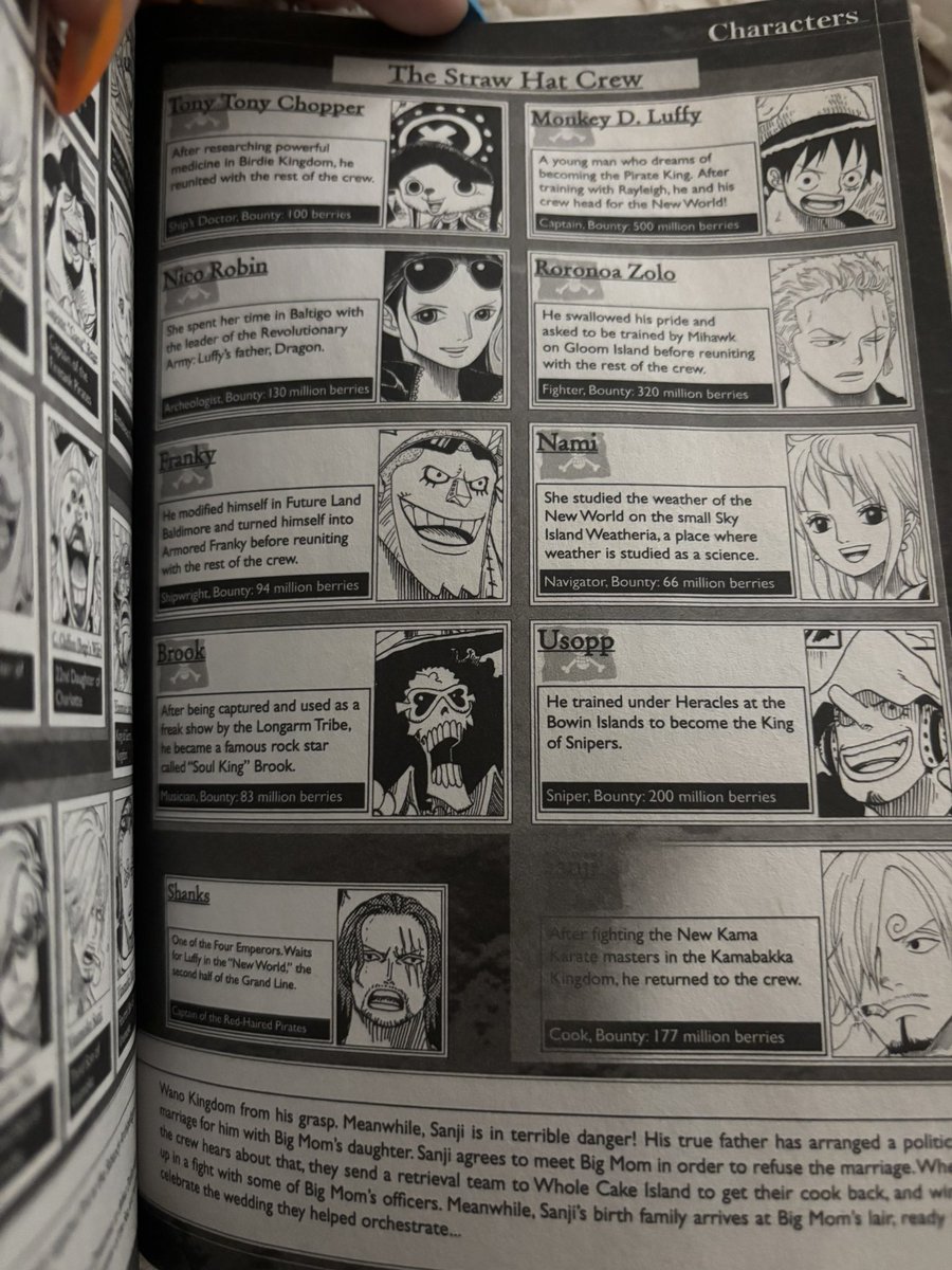 nefariousnami's tweet image. sanji grayed out in the straw hat crew vut part of germa 66 oda when i catch u…..