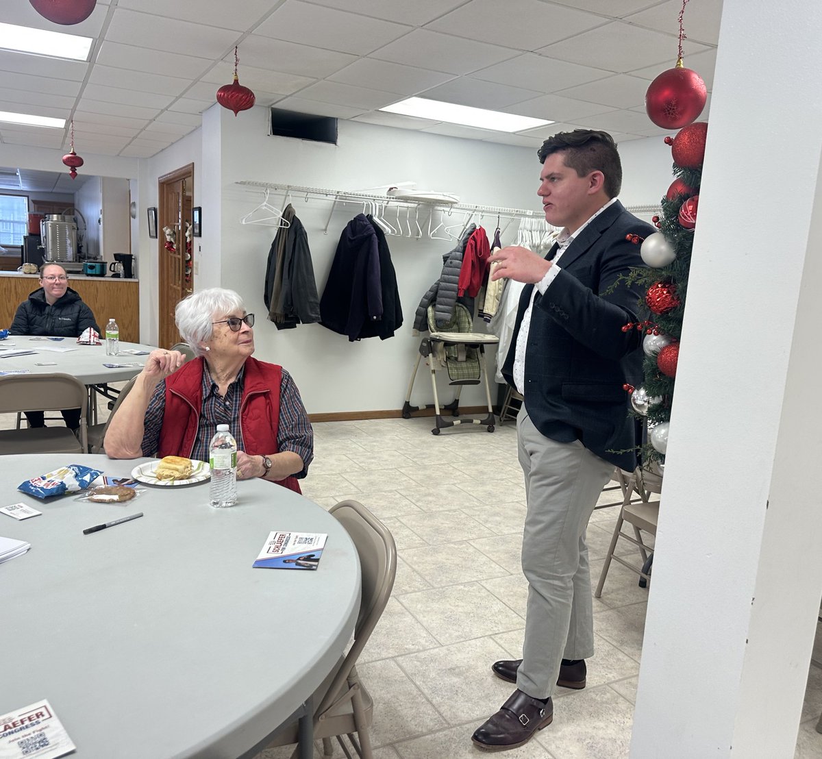 Schlaefer4Iowa's tweet photo. Thanks to everyone who stopped by our Meet &amp; Greet in Lakota! We had a tremendous turnout, and it was great to speak to so many people from around the area. We have a lot more events coming up, so find a time to Meet &amp; Greet with Christian in your area! https://t.co/KigN06O379