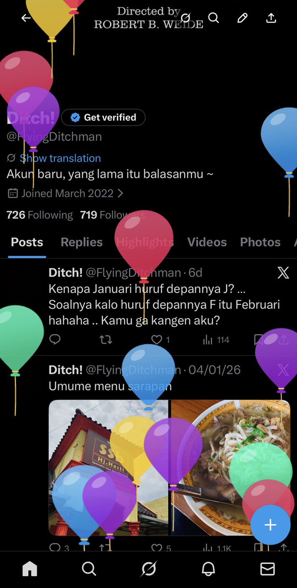 FlyingDitchman's tweet image. Be gratefull