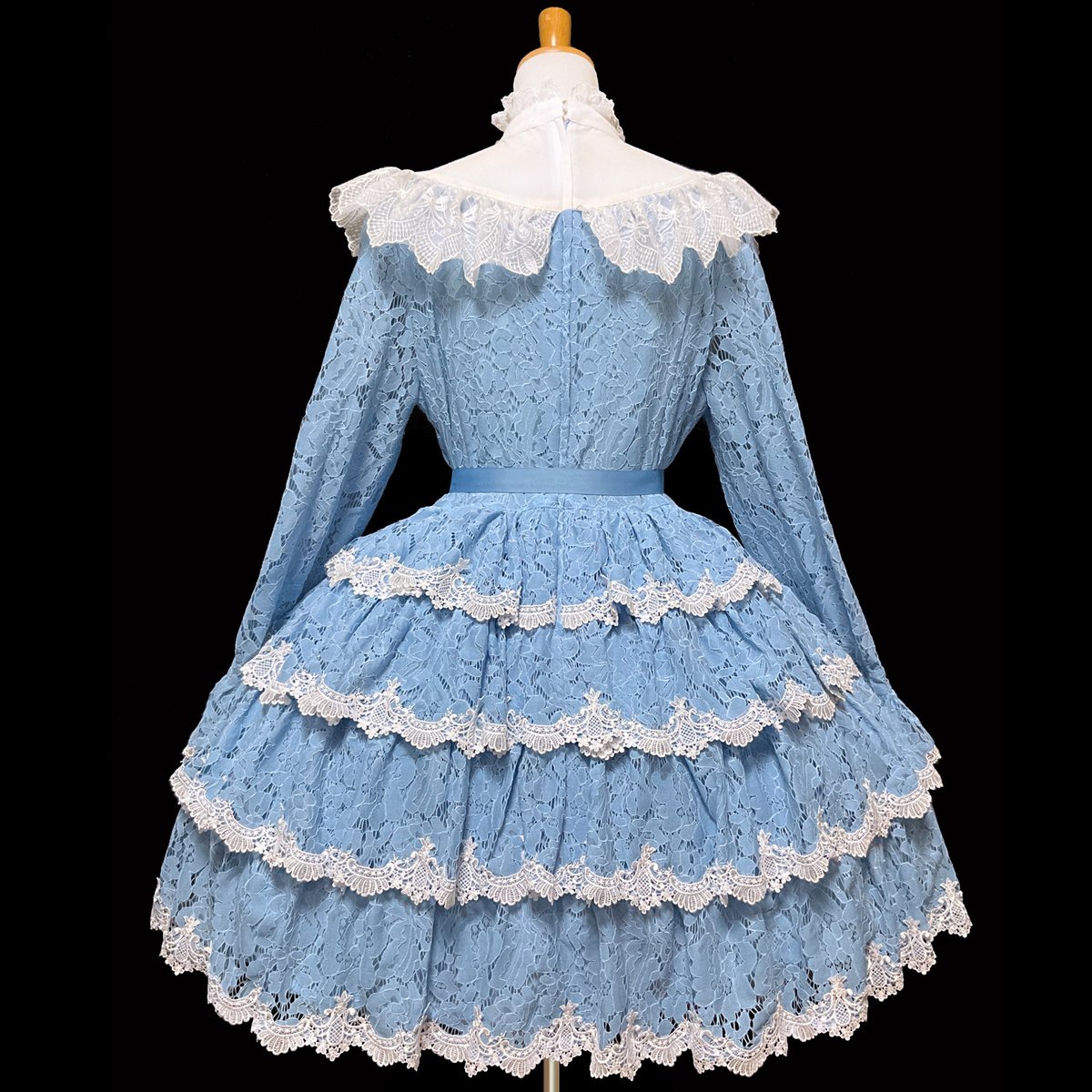 ☆228 AND ROMEO アンドロメオ ワンピース ゴスロリ 黒 白 AND ROMEO