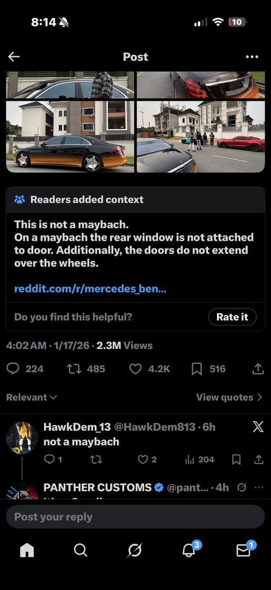 HawkDem813's tweet photo. @panthercustomsX lol stupid https://t.co/4k260VAMgx