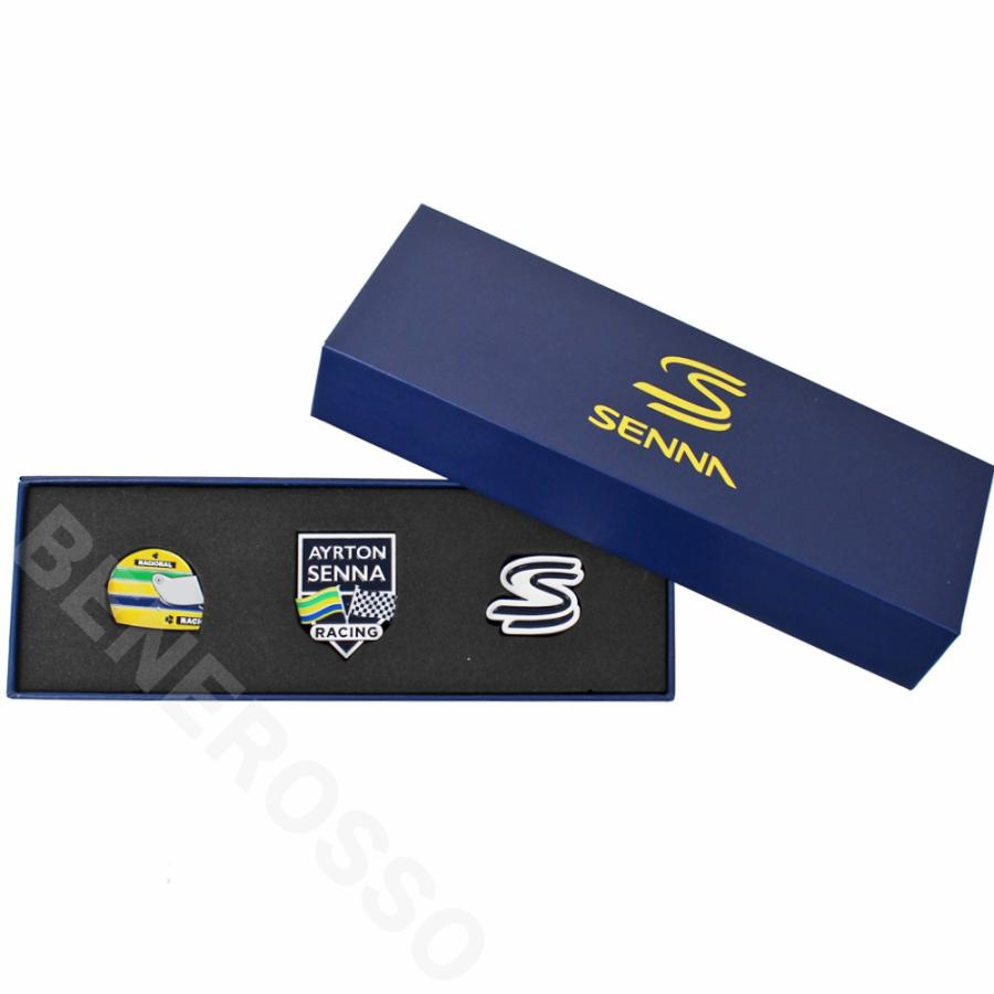 アイルトン・セナ ピンバッヂ 3個セット 701227180 3,850円（税込
