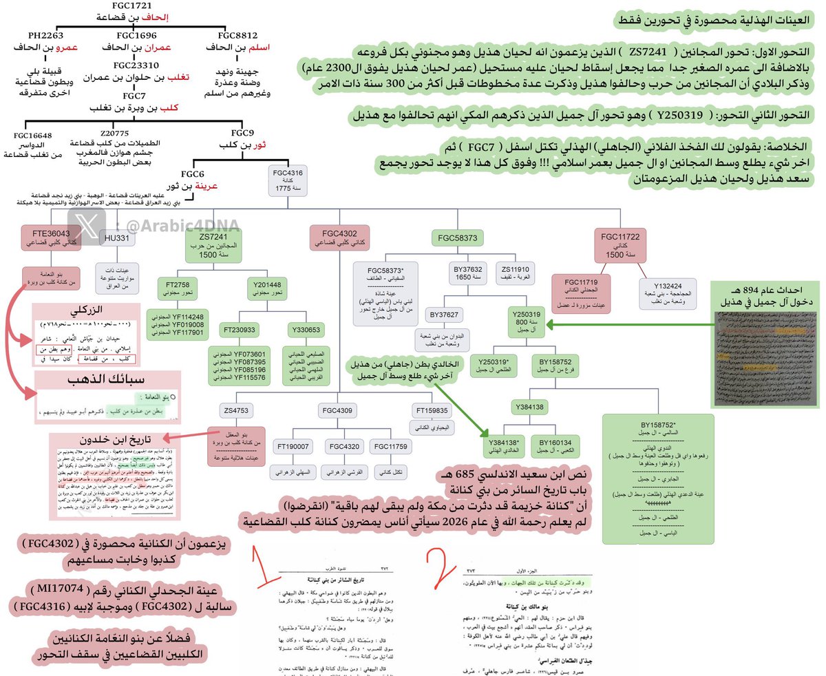 نبارك لاخواننا القضاعية

الانتهاء من المشجرة القضاعية

والتحور القضاعي المعدي الكبير #FGC1721 

على التحور العدناني #FGC1723
