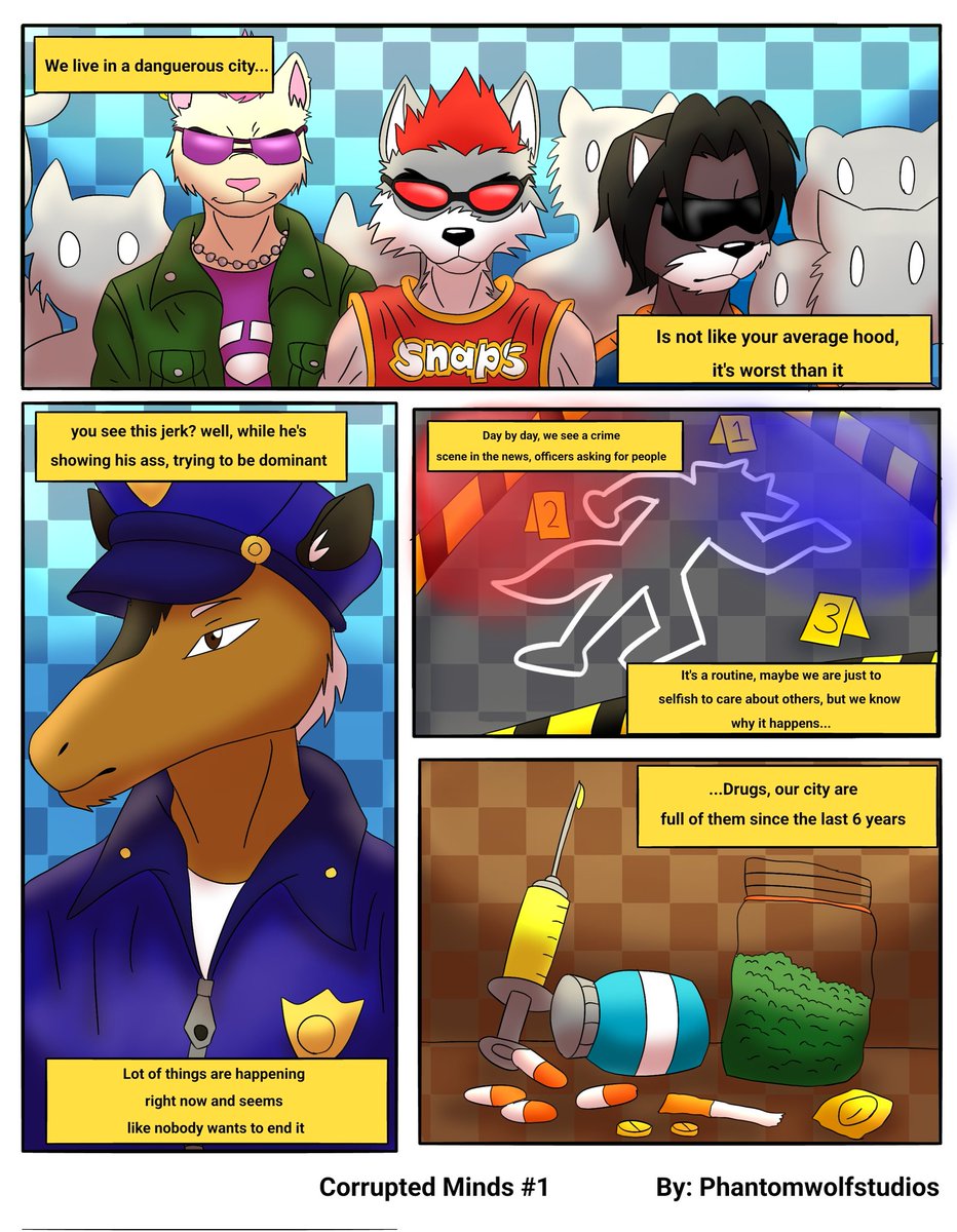 PW0lfdog's tweet photo. Corrupted Minds: The lost youth

I Cameron back to X with a new comic, this time, the main characters are my fursona Roug and his two best friends, i think everyone will love this new story

#furryartwork #furrycomic https://t.co/mW26EVT2uY