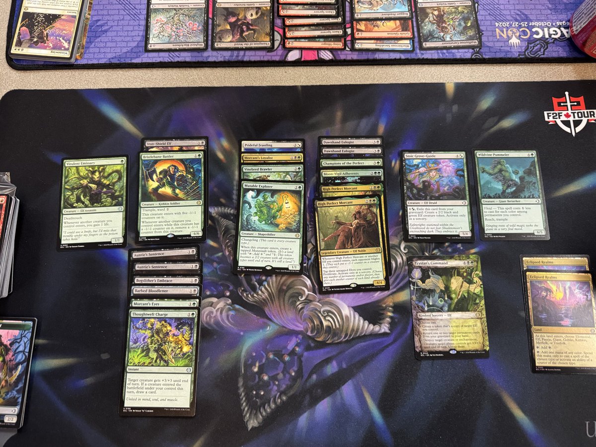 CubePresidente's tweet photo. Elf ball gets the job done.  3-0 (6-0 nbd). Format is solved AMA. #MtgLorwyn https://t.co/NCHxgoY9uw