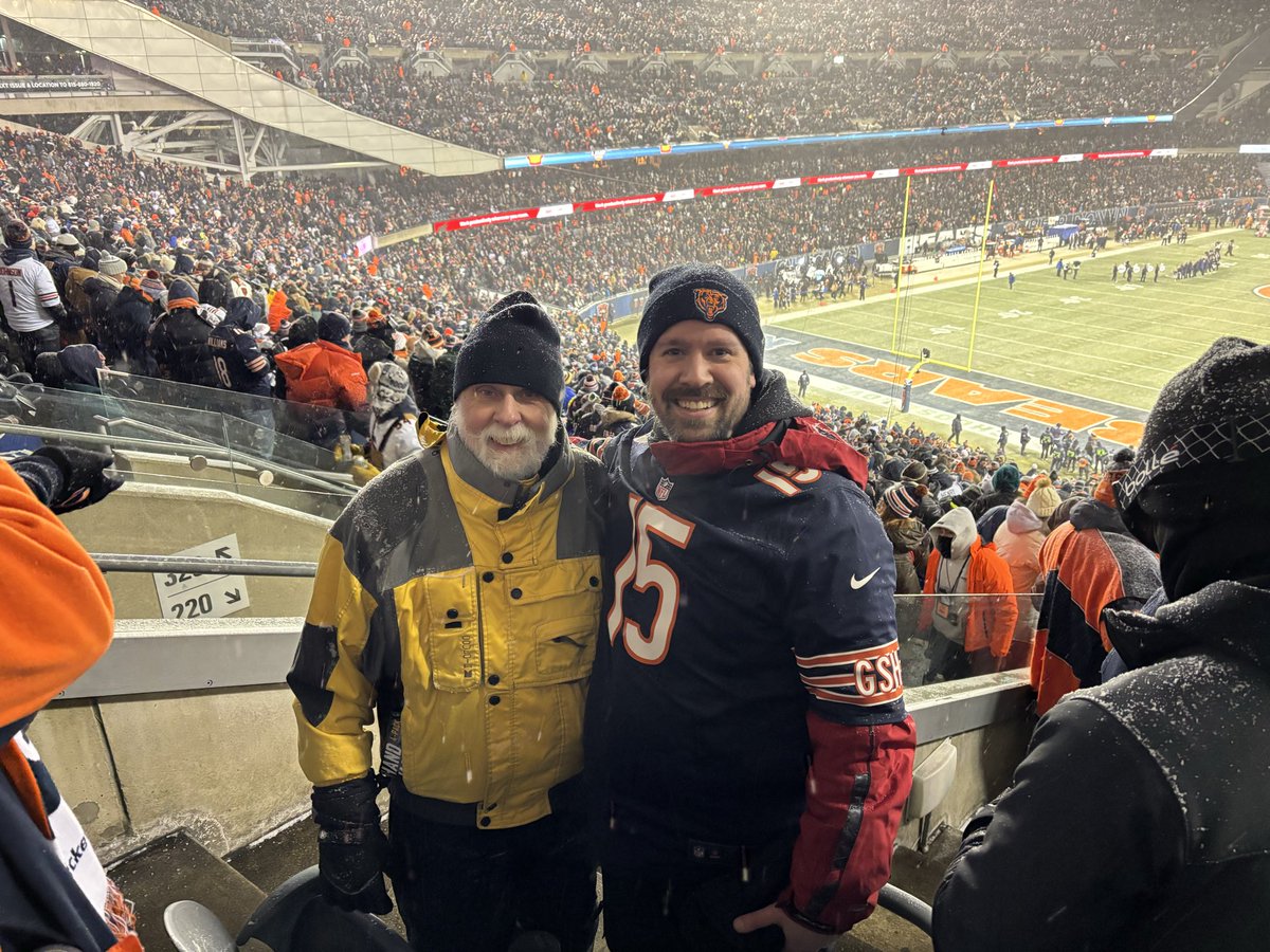 Halftime Update:

Bears: 10 Rams: 10

Cold is purely a state of mind