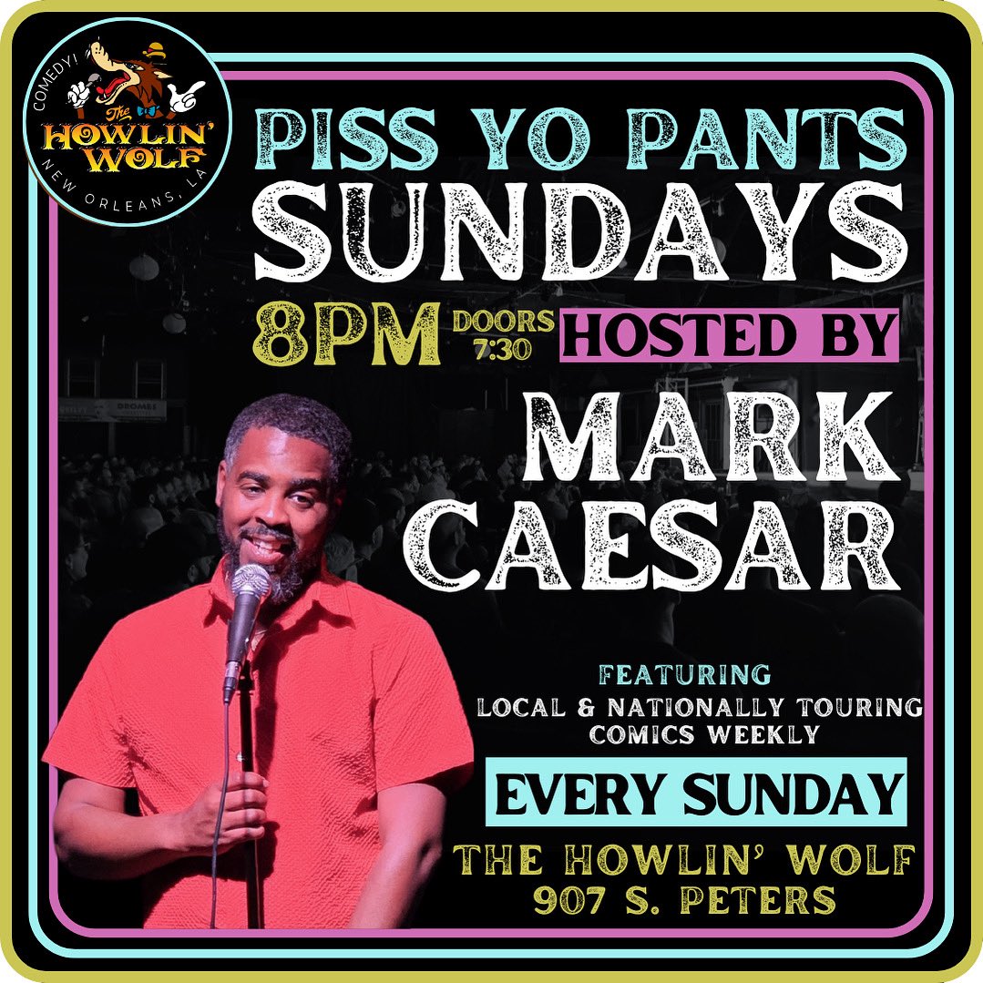 We have a sold out show tonight ladies and gentlemen. #PissYoPantsSunday