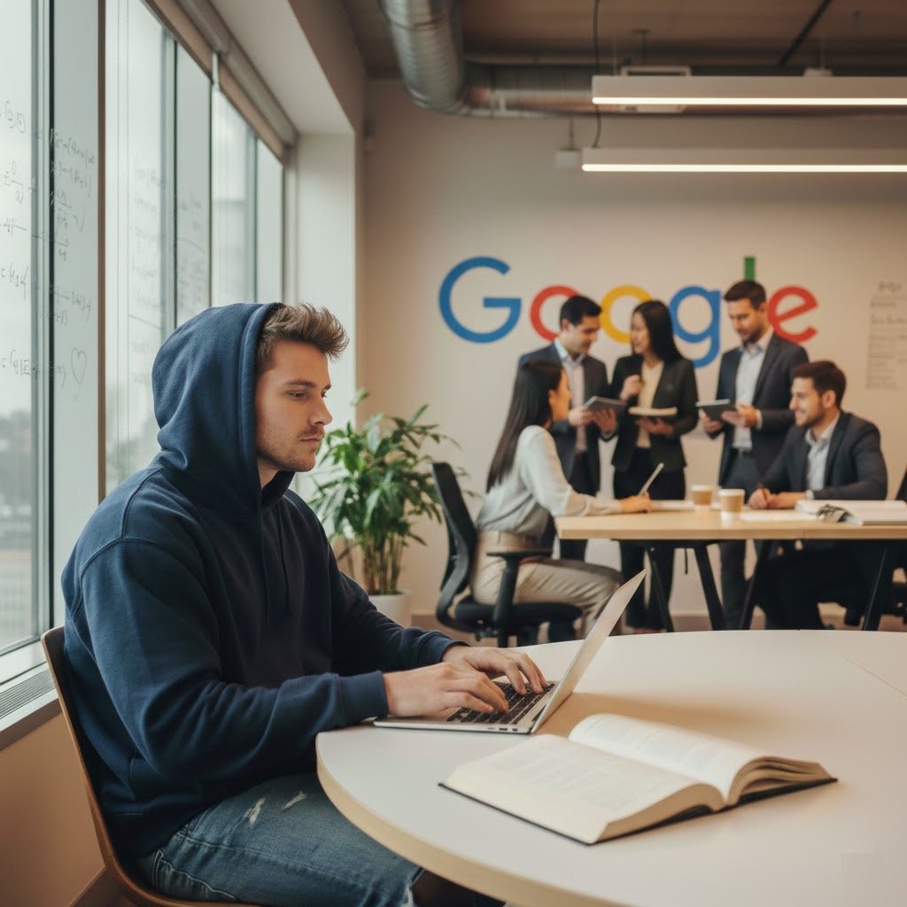 mymixtapez's tweet image. Google co-founder Sergey Brin says they are hiring ‘tons’ of people without college degrees for high-paying jobs: ‘They just figure things out on their own in some weird corner.’