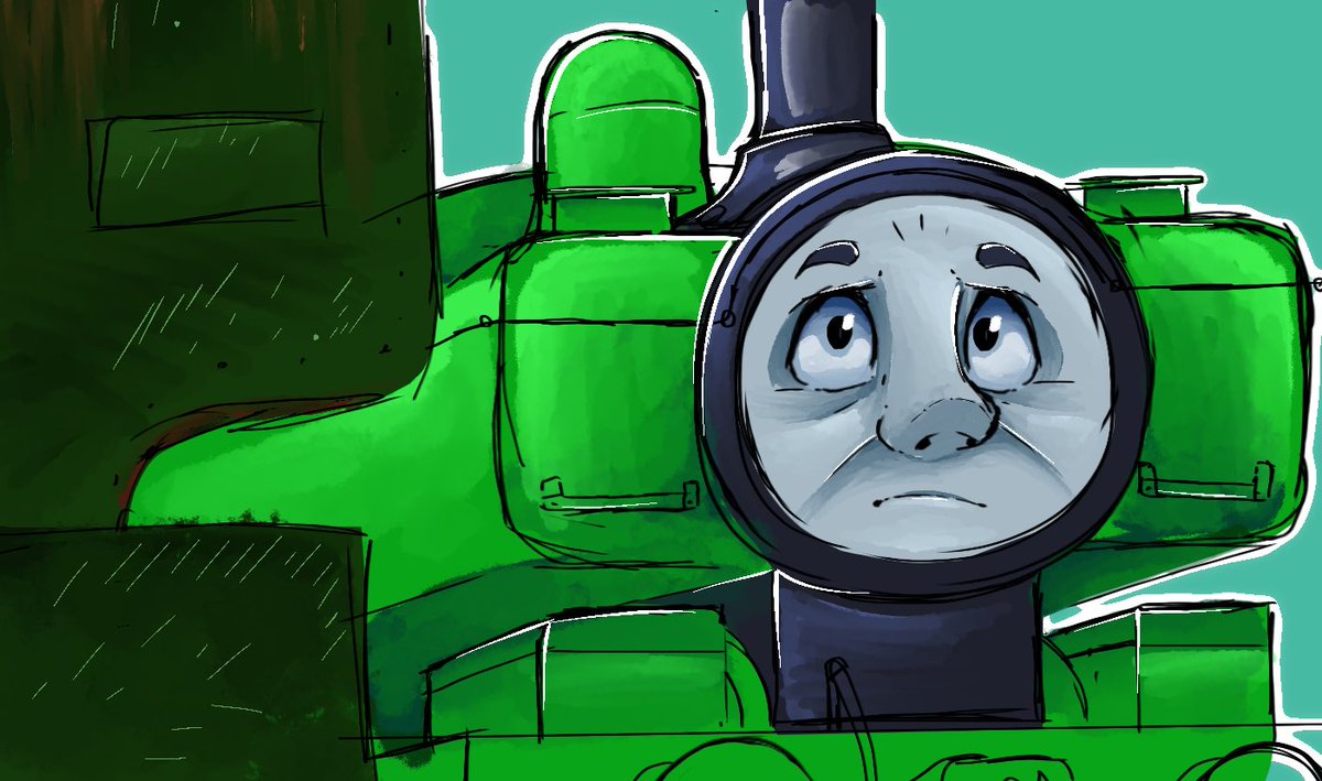 Daedalus_medio's tweet image. I think the idea of another pannier on sodor is extremely intriguing

Ducks identity and pride of being the only gwr pannier tank, although it’s never occurred to him before, feels like it’s under threat to his self worth and individuality with a new one on sodor

Station pilot-