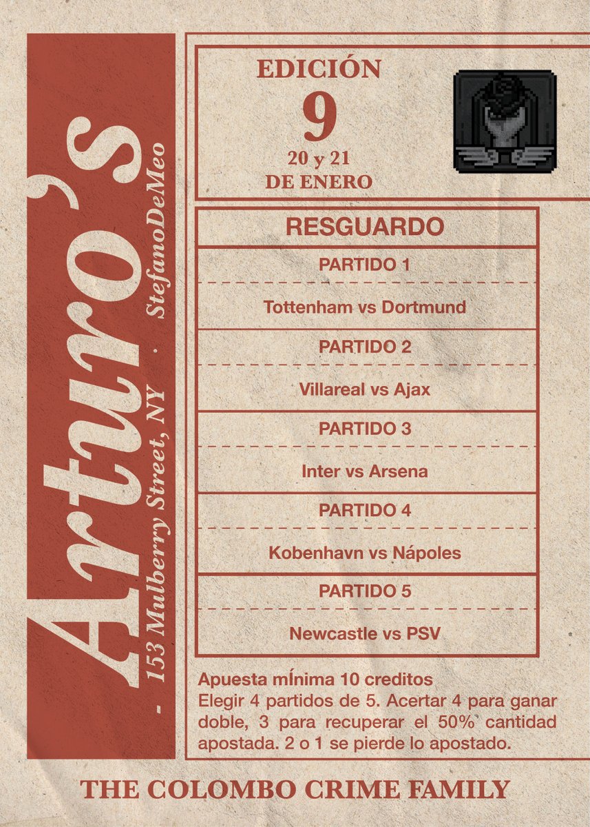 Count your money, double your bet, get rich, what are you waiting for? 

DeMeo Crew