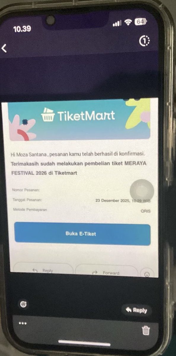 mimsshhyy's tweet photo. yang lagi cari tiket konser meraya medan
hati hati yaa kl ditawarin sama orang inii. ni orang nipu. aku kirim uang, dia lgsg ngilang😇
ig: mozaa_sn
wa: 089504585525
dana: 082381882484 an Moza Santana
aku share biar pada hati” ajaa https://t.co/dCzsJ4dU2D