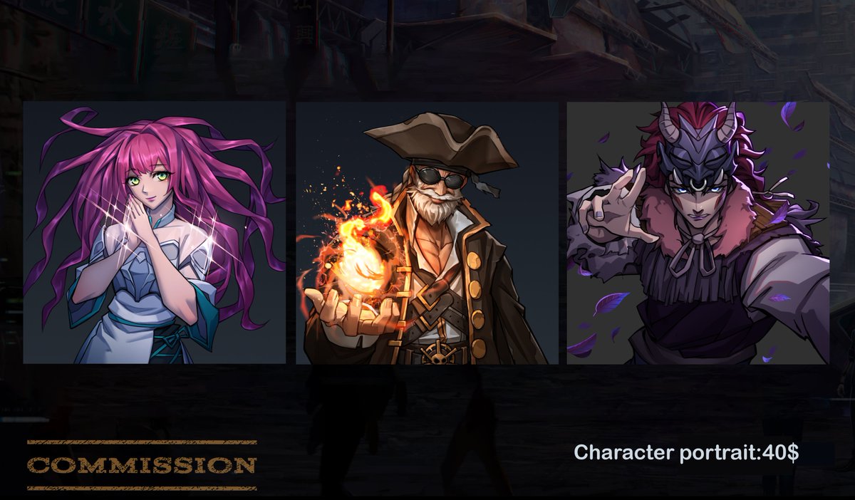 chewsongkee's tweet image. COMM OPEN🐦
Price:
Half body/Portrait: 40$
Character Full body:60$
Character Full body(semi realistic):80$
Here is my Vgen and you can directly order a comm here:
https://

vgen.co/Zombie1225
#VGenComm #VGen