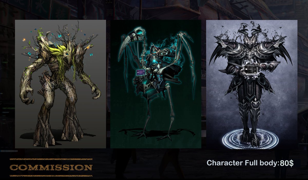 chewsongkee's tweet image. COMM OPEN🐦
Price:
Half body/Portrait: 40$
Character Full body:60$
Character Full body(semi realistic):80$
Here is my Vgen and you can directly order a comm here:
https://

vgen.co/Zombie1225
#VGenComm #VGen