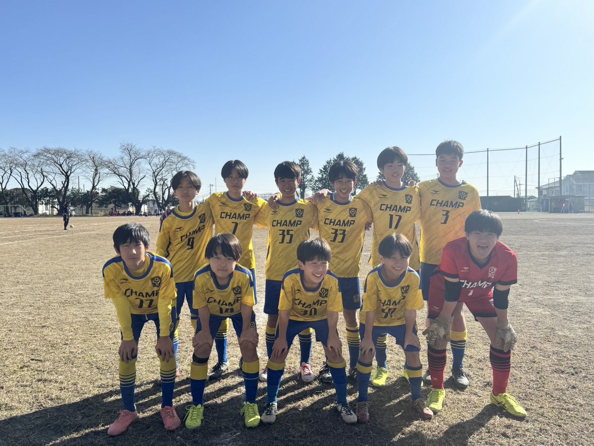 U-13B リーグ戦 🆚 AZエスペランサ⚫️2-3 もう少しで手が届きそうだったゴールが奪えなかった・・悔しい！！！ #川崎チャンプ # SOL整形外科スポーツクリニック