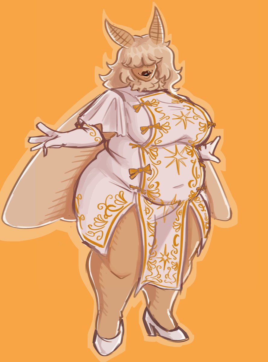moffy_0's tweet image. Large Moth lady repost!

#moth