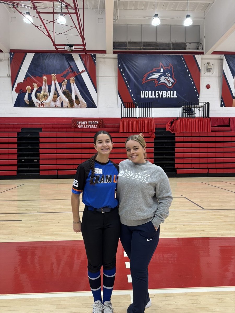 giannagarzilli's tweet photo. Thank you @StonyBrookSB for running this outstanding camp. I was able to learn so much and I can’t wait to utilize this feedback in games! Can’t wait to go through this experience again. Go Seawolves!! #2029 #softballrecruit https://t.co/f9YuoBPWJQ