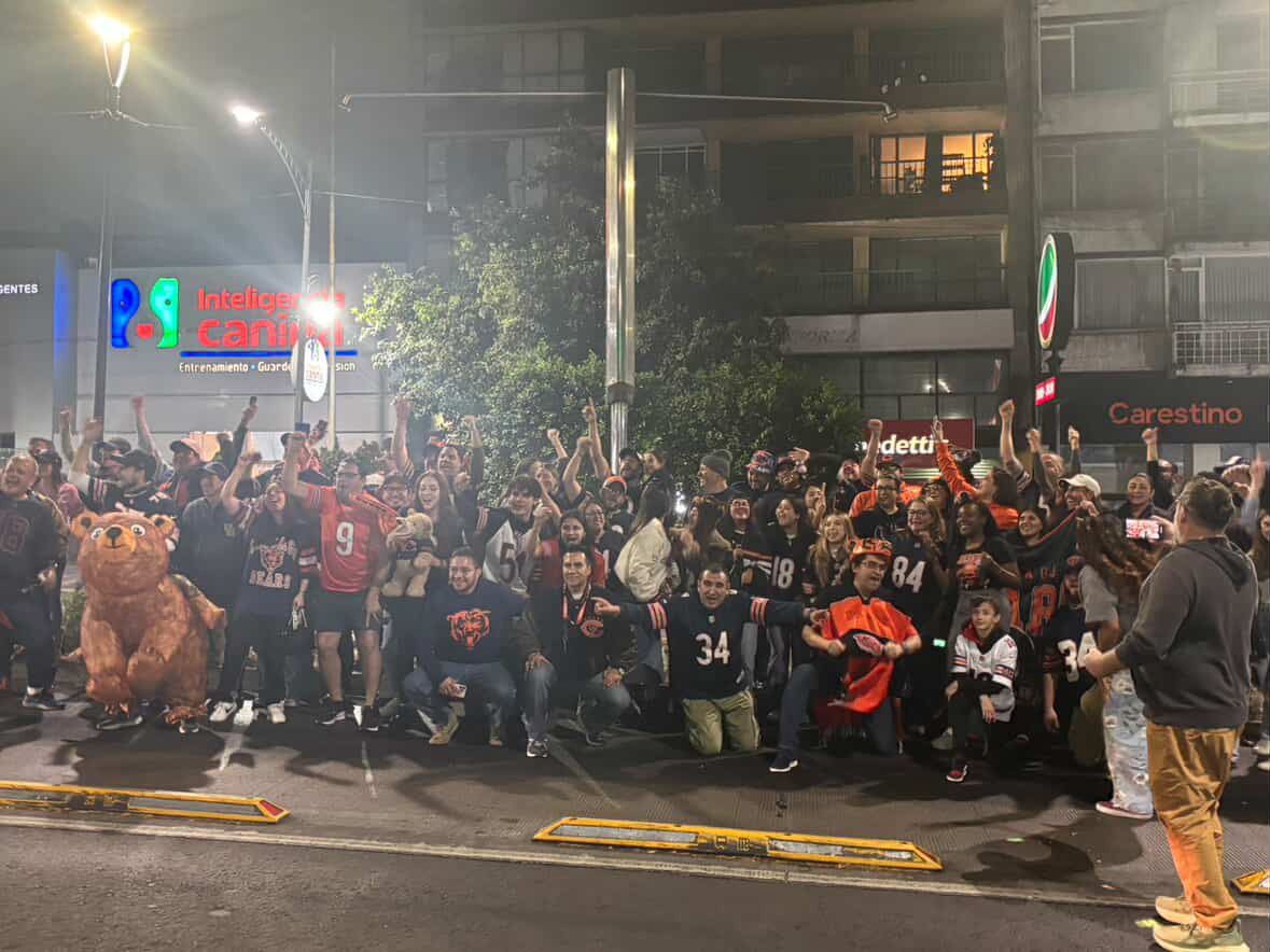 Bears en CDMX 
#NFLenTelevisa