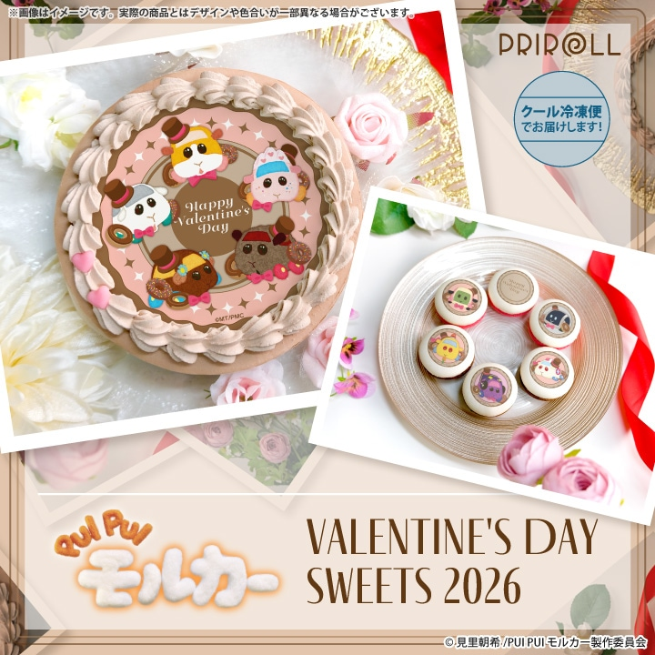 プリロールで予約受付中！
-
PUI PUI モルカー バレンタインプリケーキ2026/バレンタインプリマカロン6個セット2026【特典缶バッジ付き】
-
lovely-fancy.net/molcar/839501/…