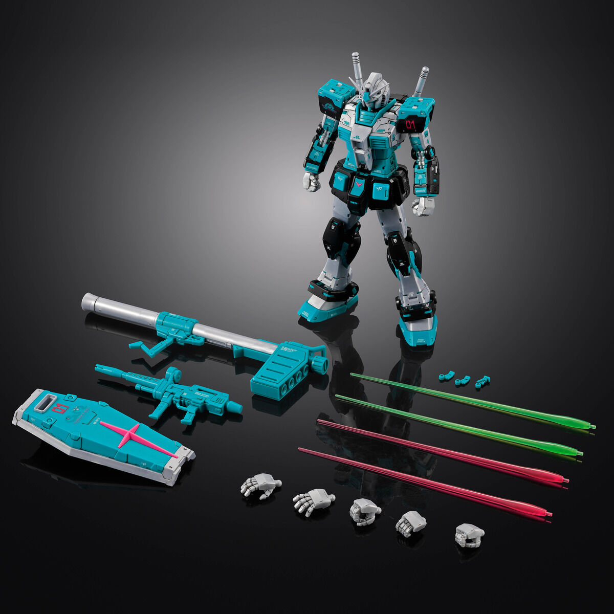 ガンダム」×「初音ミク」コラボよりガンプラ「RG 1/144 RX-78-2