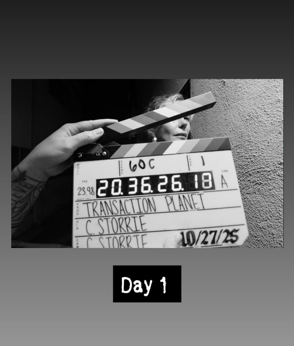 babyloonlet's tweet image. connor's film "transaction planet" is officially wrapped!!!