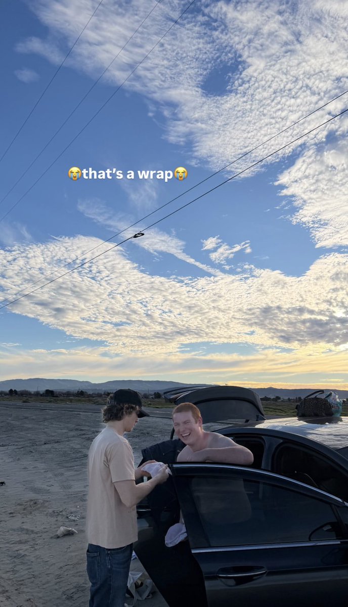 babyloonlet's tweet image. connor's film "transaction planet" is officially wrapped!!!