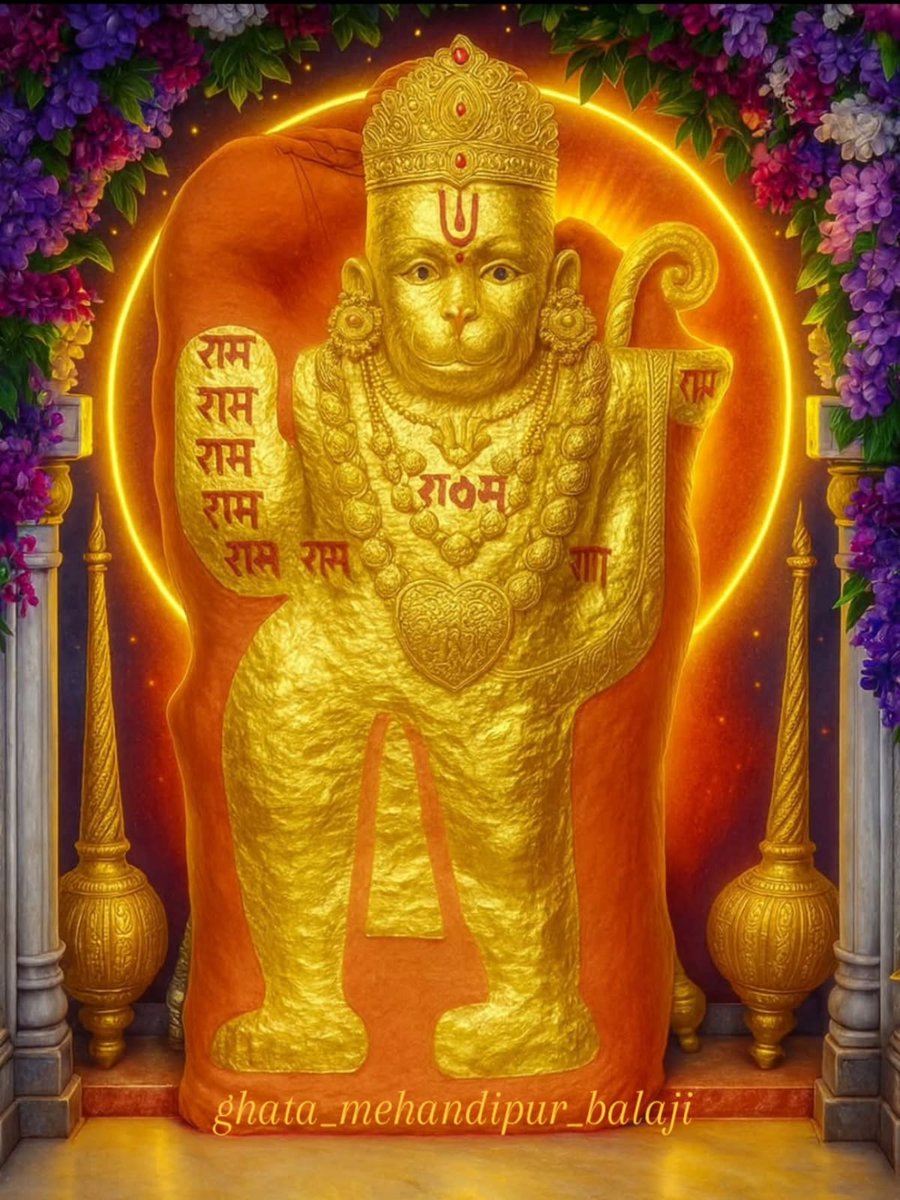 Ashish_J2's tweet photo. मेहंदीपुर बालाजी हनुमान का धाम है।
यह दौसा, राजस्थान में स्थित है।
बाधा-निवारण हेतु यह विश्व प्रसिद्ध है।
इनके अलौकिक दर्शन को भक्त दूर-दूर से आते हैं।

जय बाला जी महाराज 🚩 https://t.co/RnWJUrHyuP