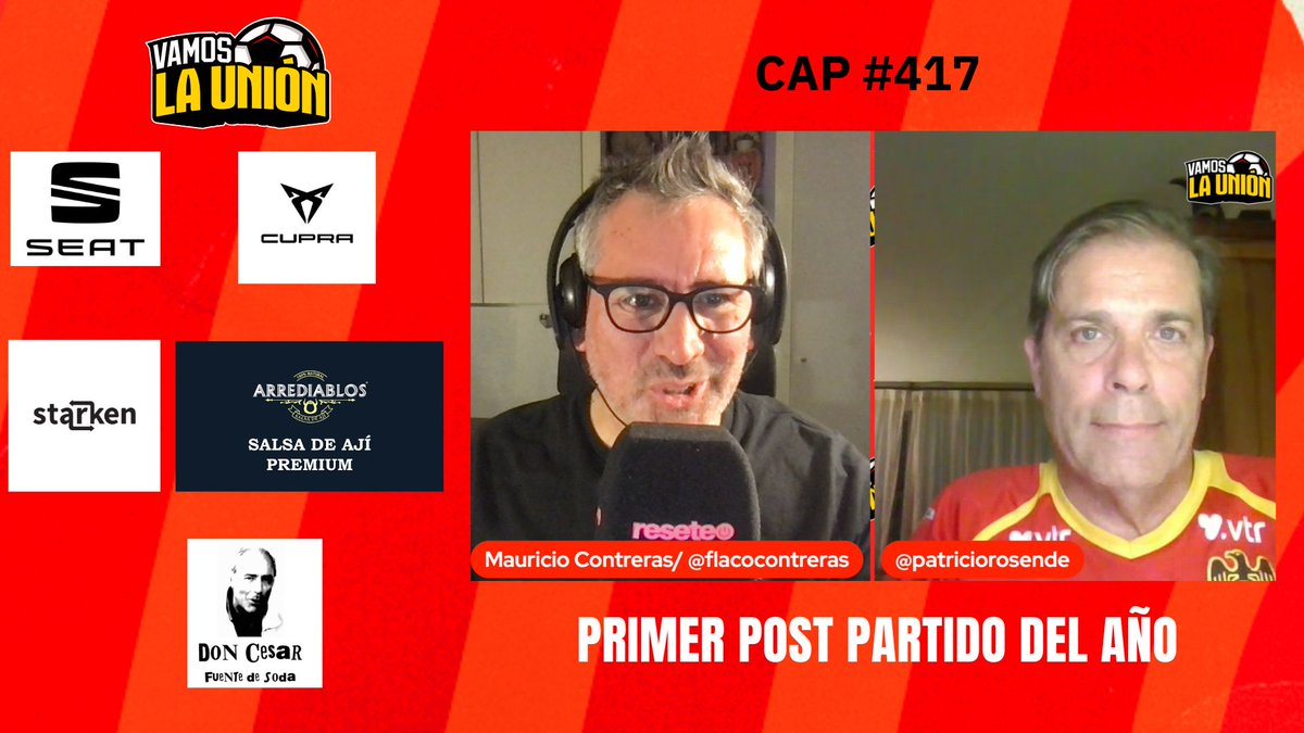 Post partido de domingo por la noche, con <a href="/patriciorosende/">Patricio Rosende Lynch</a> comentando el primer amistoso del año ante San Luis! youtube.com/watch?v=uqwfp2…