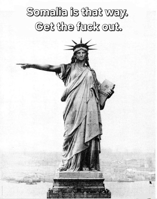 Patrici04211472's tweet image. Nobody feels bad your in our country illegally so you will be deported back to Somalia where you came from. That's too bad your uncle broke the law for many years and now he can go back and be treated in Somalia we don't want to pay for his treatment so it is time to go back so…