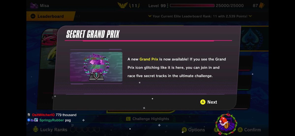 Secret Grand Prix!!!
