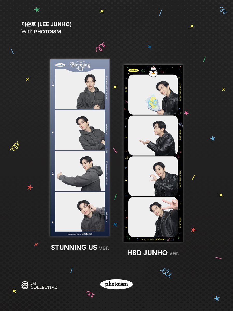 PHOTOISM X 이준호
ARTIST FRAME OPEN !

1월의 주인공 이준호
생일 주간 스타뚜 -♥

준호 프레임으로 갤러리 꽉꽉 채울 준비 완료! 💛

포토이즘에서 준호와 함께
소중한 추억을 남겨보세요 📸

📅 26.01.20 – 26.03.15

ONLY IN PHOTOISM