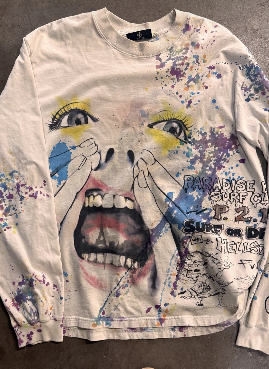 HypeNeverDies's tweet image. New HELLSTAR Long Sleeve First Look 👀