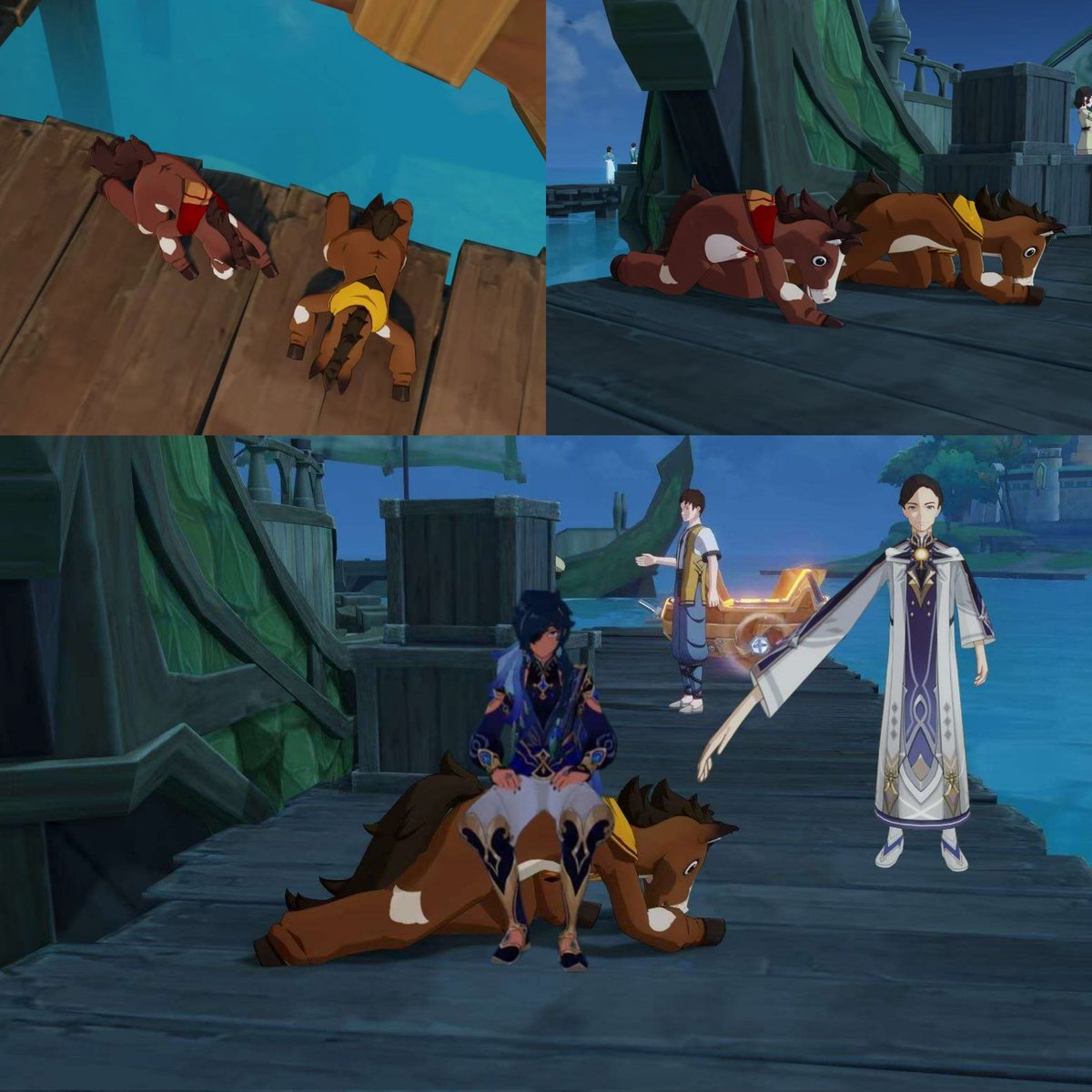 Kaeya Finally Gets to Ride a Horse

©️ u/gyxyx

#Genshinlmpact #Genshin #GenshinMemes