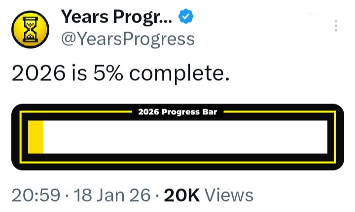 rdplcl's tweet image. 2026 is 5% complete.