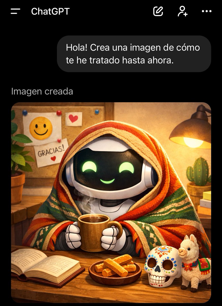 Jajajaja no entendí que me quiso decir ChatGPT con este trend que le pedí.