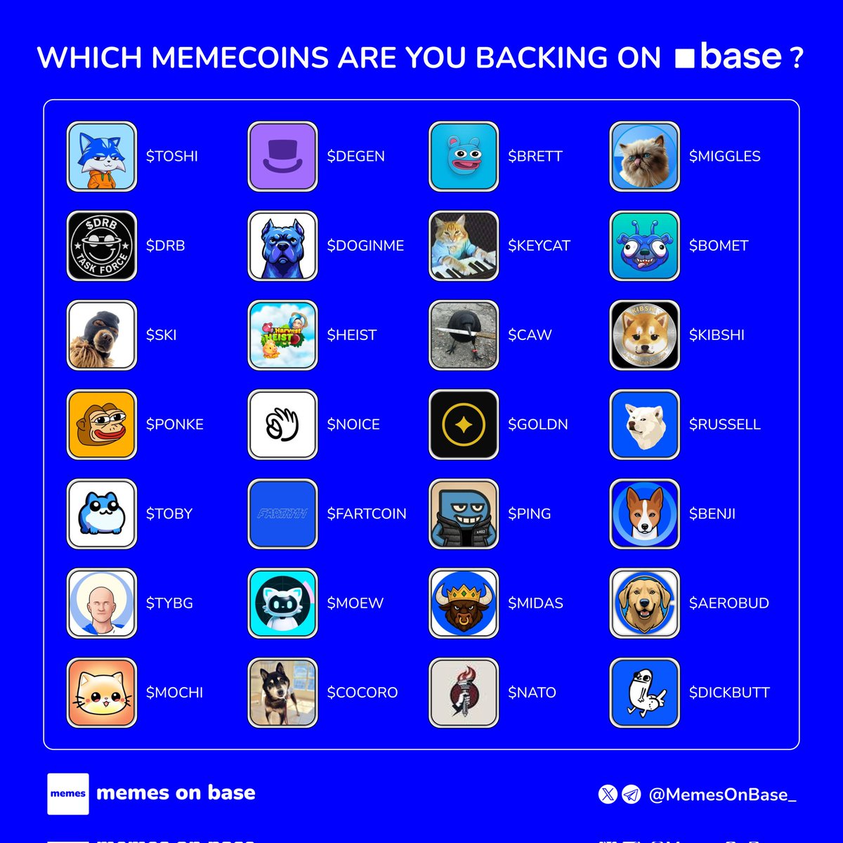 Memes on Base tweet media