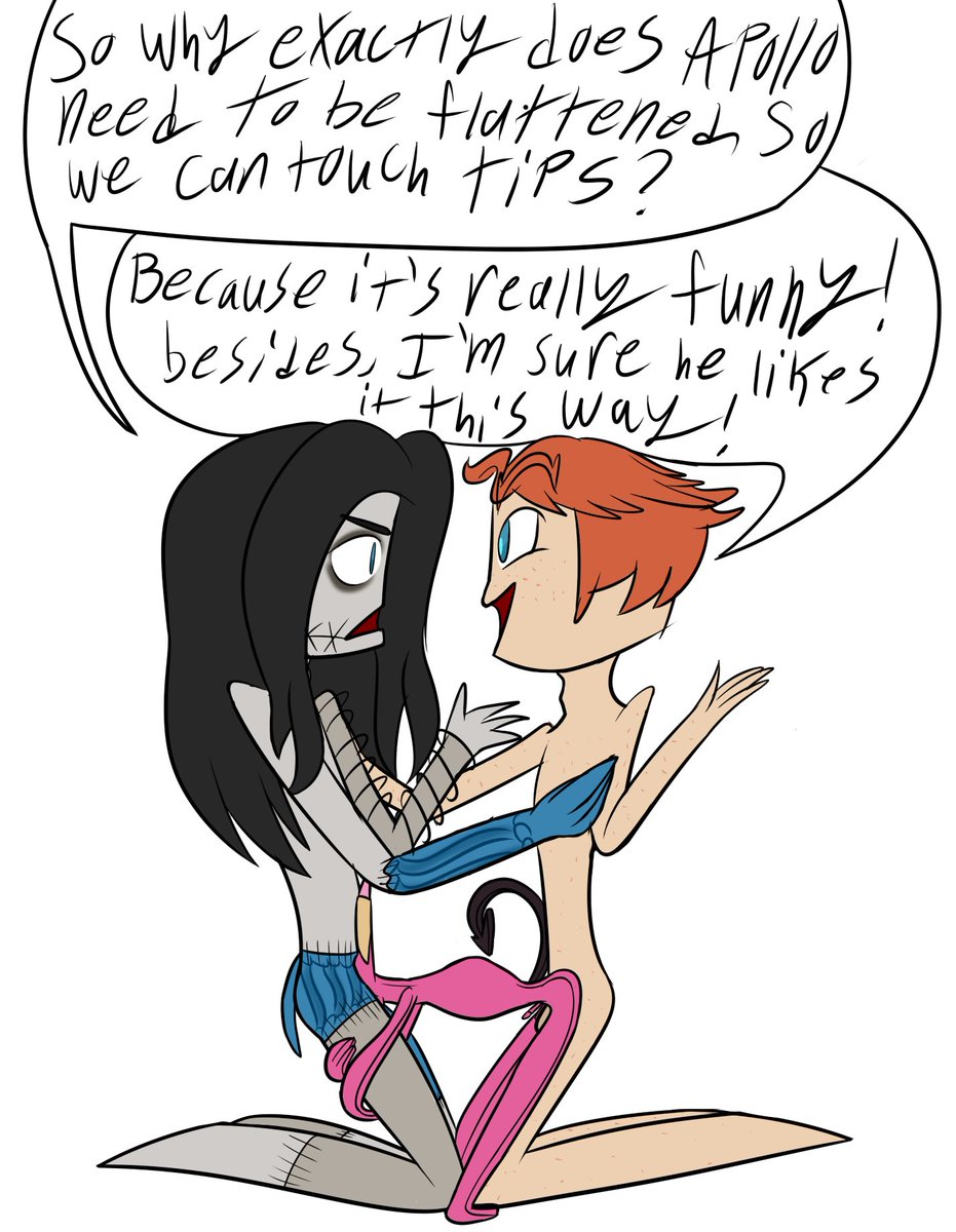 Flat spitroast as a excuse to touch tips in a intresting way!