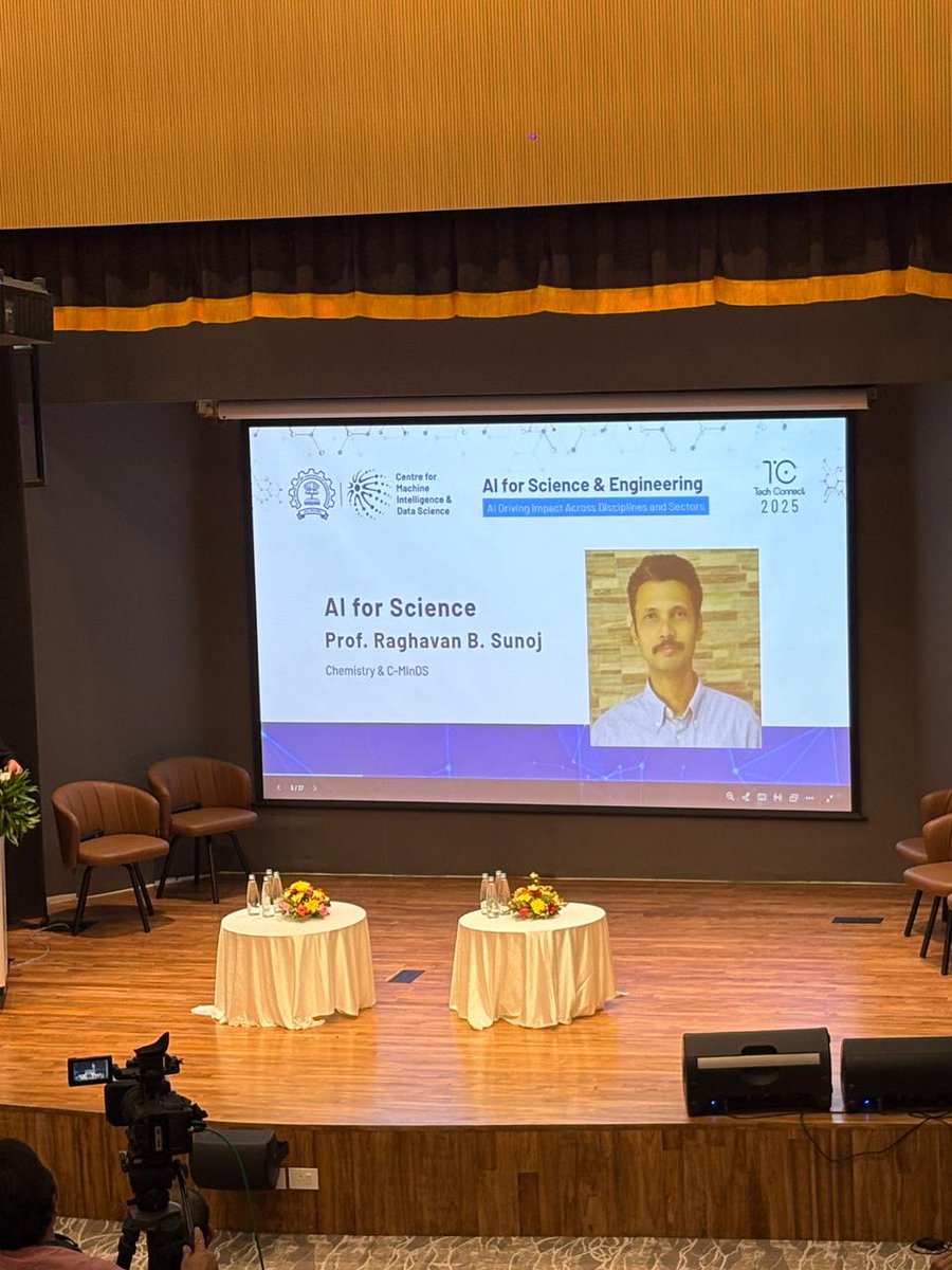 Sunoj From molecules to models: Prof. Raghavan B. Sunoj delivered a wonderful ...