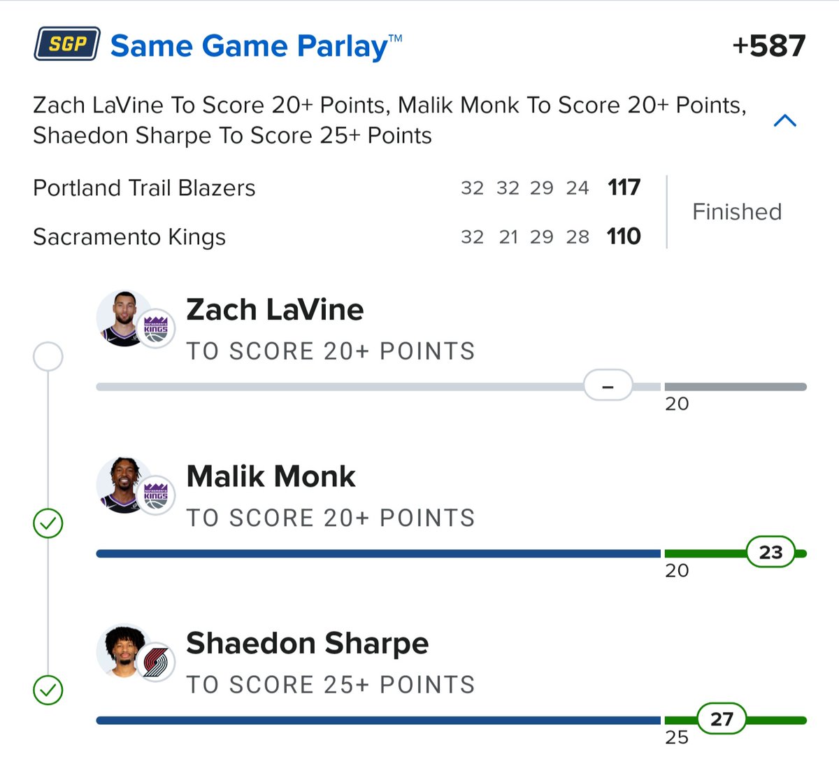 oooof...felt that 2 point take away from Zach Lavine 😅