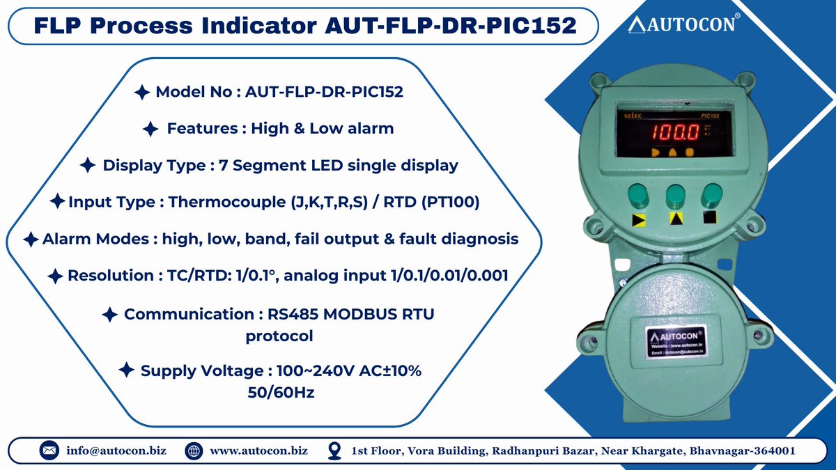 Autocon_Inst's tweet photo. FLP Process Indicator AUT-FLP-DR-PIC152
For more inquiry : https://t.co/QsbJNqe3CG
#autocon #ecommerce #relay #motorprotectionrelay https://t.co/2hE6YwIadQ