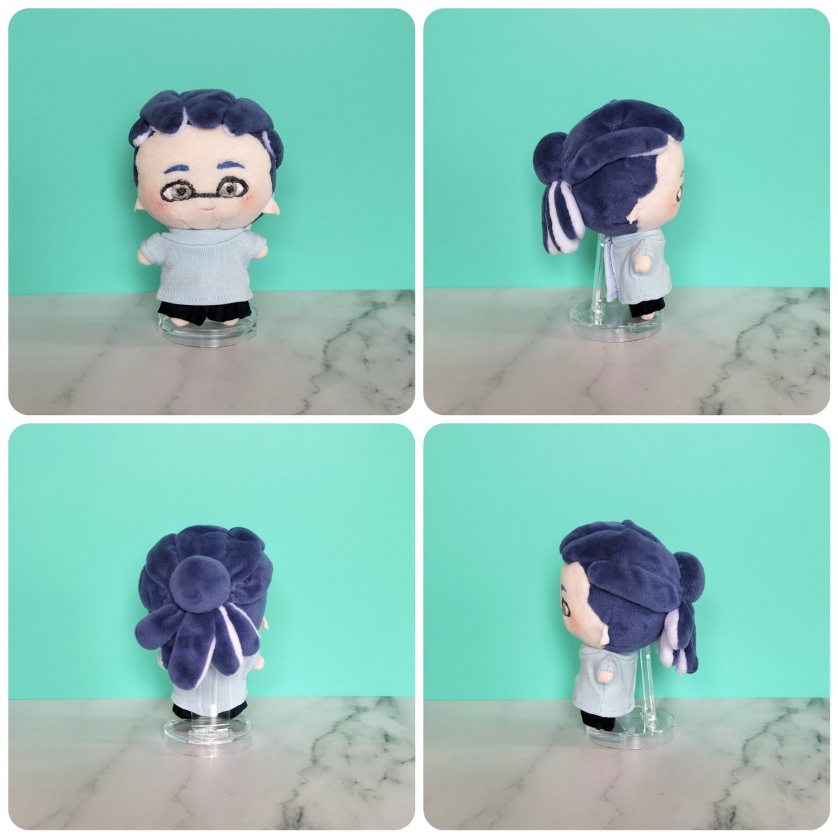 イカのぬいぐるみ作った（シャツは既製品）