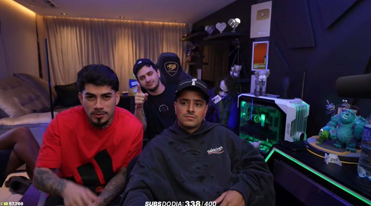 LOUDgg's tweet image. LOUD IRL NO MUNDO

DESTINOS ATÉ LAS VEGAS
- Brabox: Oklahoma + Novo México
- Coringa: Wyoming
- Gabe: Washington

PRENDAS
- Brabox: Foto com a polícia
- Coringa: Ir pro cemitério + 100 dólares para um estranho
- Gabe: Fantasia 24h + Cueca na estrada

Estão prontos?