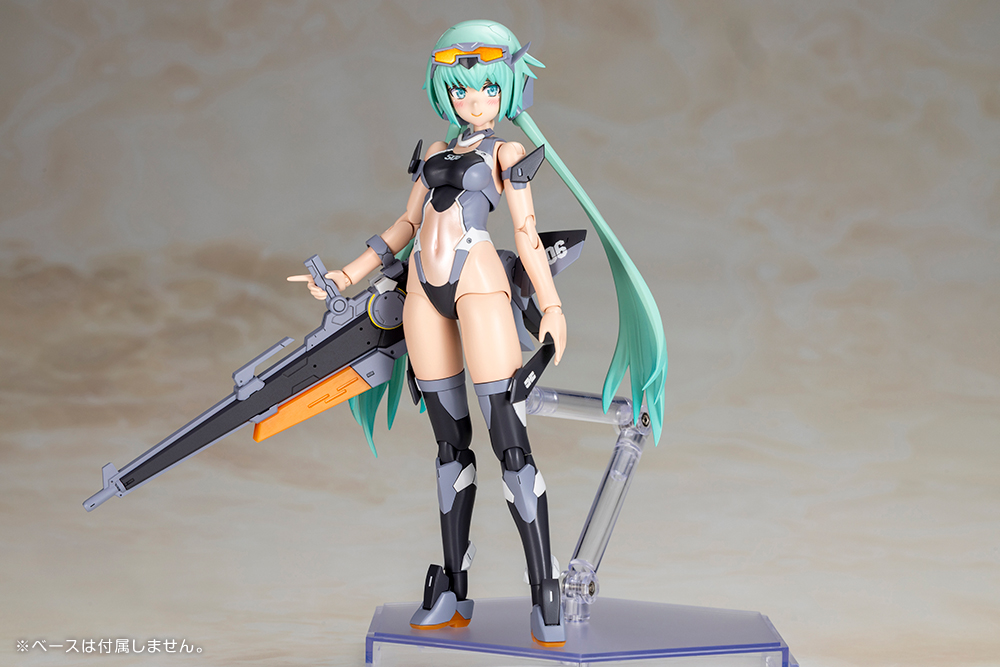 kotobukiya_p's tweet image. 【明日1月20日午前11時ご予約受付開始！】「スティレット Swimsuit Low Visibility Ver.」がロービジカラーVer.で商品化！
お腹については新規カラーリングとなっています。
新規表情の塗装済み顔パーツ、「おしとやか笑顔」「叫び笑顔」「びっくり顔」の３種が付属します。
#コトブキヤ #FAガール