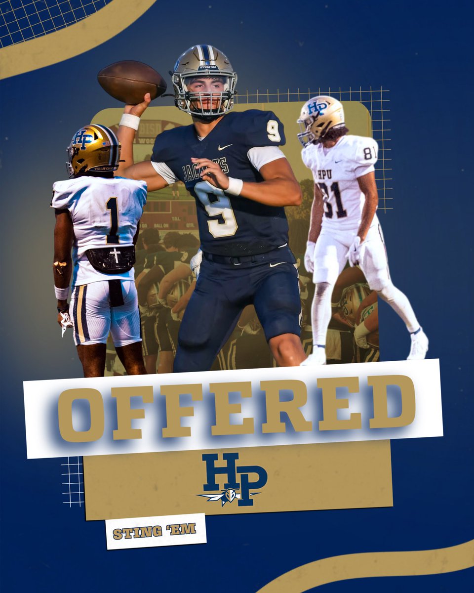 After a great phone call with <a href="/CoachKnapczyk/">Hunter Knapczyk</a> I blessed to receive an offer from <a href="/HPUFootball/">Howard Payne University Football</a> <a href="/CoachGipson11/">Coach Gipson</a> <a href="/CoachDouglasIII/">James Douglas III</a>