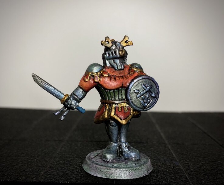 全塗装達成記念〉 ネクロスの要塞Ⅱ-ナイト （第6弾） ブラックナイト