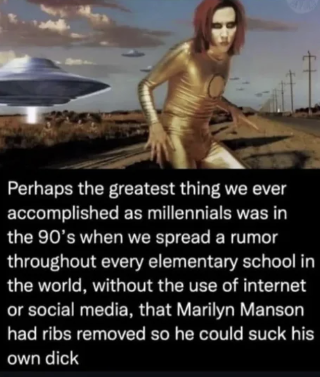 Hey, it's true. I was the surgeon.