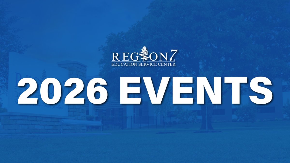 Region7ESC's tweet image. 📅 Featured Events at Region 7 ESC

Explore upcoming conferences and extended learning series all in one place. Plan ahead and stay connected with professional learning across our region.

Learn more: trst.in/XiR1Ga

#Region7ESC #FeaturedEvents #ProfessionalLearning